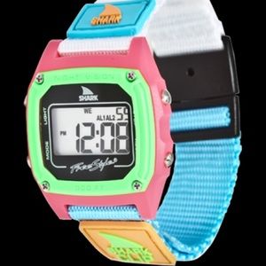 Freestyle Watch Shark Clip BLACK/NEON